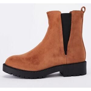 ZBY LPCBDEE Womens Classic Chelsea Boots Fashion Elastic Bands Slip On 8 M9J175